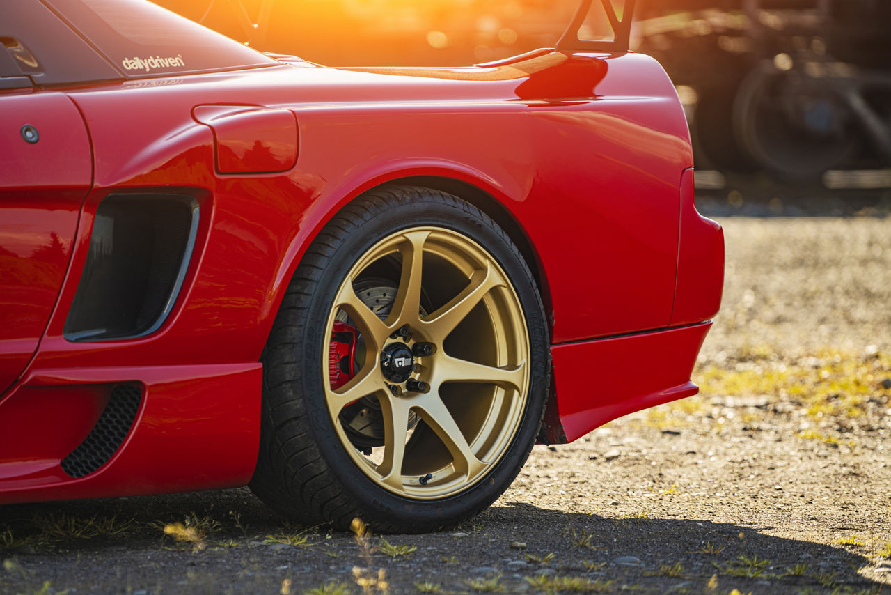 1990 Honda NSX - Motegi BATTLE - Gold | Motegi Wheels